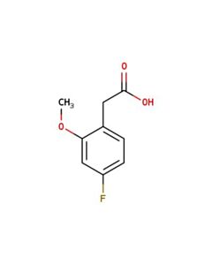 Astatech 2-(4-FLUORO-2-METHOXYPHENYL)ACETIC ACID; 0.25G; Purity 95%; MDL-MFCD06660193